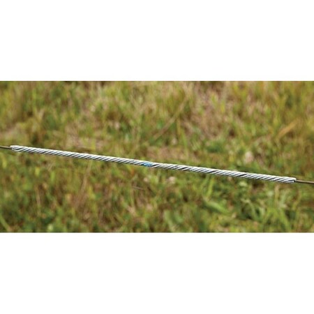 Ranchmate Fence Twist Splice, Steel, Black, Galvanized, For 155 ga Barbed Wire, 10 ga Smooth Wire TWS-155-10T